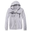 Adult Triblend Full-Zip Fleece Hooded Sweatshirt Thumbnail