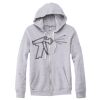 Adult Triblend Full-Zip Fleece Hooded Sweatshirt Thumbnail