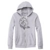 Adult Triblend Full-Zip Fleece Hooded Sweatshirt Thumbnail