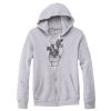 Adult Triblend Full-Zip Fleece Hooded Sweatshirt Thumbnail