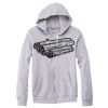 Adult Triblend Full-Zip Fleece Hooded Sweatshirt Thumbnail