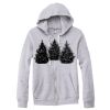 Adult Triblend Full-Zip Fleece Hooded Sweatshirt Thumbnail