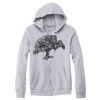 Adult Triblend Full-Zip Fleece Hooded Sweatshirt Thumbnail