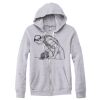 Adult Triblend Full-Zip Fleece Hooded Sweatshirt Thumbnail
