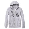 Adult Triblend Full-Zip Fleece Hooded Sweatshirt Thumbnail