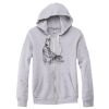 Adult Triblend Full-Zip Fleece Hooded Sweatshirt Thumbnail