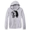 Adult Triblend Full-Zip Fleece Hooded Sweatshirt Thumbnail