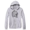 Adult Triblend Full-Zip Fleece Hooded Sweatshirt Thumbnail