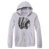 Adult Triblend Full-Zip Fleece Hooded Sweatshirt Thumbnail