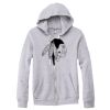 Adult Triblend Full-Zip Fleece Hooded Sweatshirt Thumbnail