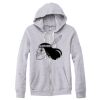 Adult Triblend Full-Zip Fleece Hooded Sweatshirt Thumbnail