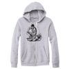 Adult Triblend Full-Zip Fleece Hooded Sweatshirt Thumbnail