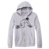 Adult Triblend Full-Zip Fleece Hooded Sweatshirt Thumbnail