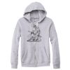 Adult Triblend Full-Zip Fleece Hooded Sweatshirt Thumbnail