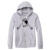 Adult Triblend Full-Zip Fleece Hooded Sweatshirt Thumbnail