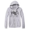 Adult Triblend Full-Zip Fleece Hooded Sweatshirt Thumbnail