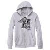 Adult Triblend Full-Zip Fleece Hooded Sweatshirt Thumbnail
