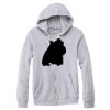 Adult Triblend Full-Zip Fleece Hooded Sweatshirt Thumbnail