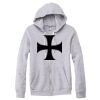 Adult Triblend Full-Zip Fleece Hooded Sweatshirt Thumbnail