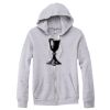 Adult Triblend Full-Zip Fleece Hooded Sweatshirt Thumbnail