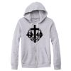 Adult Triblend Full-Zip Fleece Hooded Sweatshirt Thumbnail