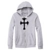 Adult Triblend Full-Zip Fleece Hooded Sweatshirt Thumbnail