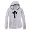 Adult Triblend Full-Zip Fleece Hooded Sweatshirt Thumbnail