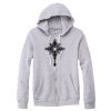 Adult Triblend Full-Zip Fleece Hooded Sweatshirt Thumbnail