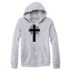 Adult Triblend Full-Zip Fleece Hooded Sweatshirt Thumbnail
