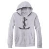 Adult Triblend Full-Zip Fleece Hooded Sweatshirt Thumbnail