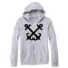 Adult Triblend Full-Zip Fleece Hooded Sweatshirt Thumbnail