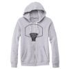 Adult Triblend Full-Zip Fleece Hooded Sweatshirt Thumbnail