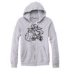 Adult Triblend Full-Zip Fleece Hooded Sweatshirt Thumbnail