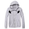 Adult Triblend Full-Zip Fleece Hooded Sweatshirt Thumbnail