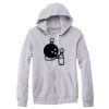 Adult Triblend Full-Zip Fleece Hooded Sweatshirt Thumbnail