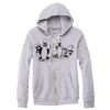 Adult Triblend Full-Zip Fleece Hooded Sweatshirt Thumbnail