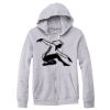 Adult Triblend Full-Zip Fleece Hooded Sweatshirt Thumbnail