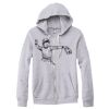 Adult Triblend Full-Zip Fleece Hooded Sweatshirt Thumbnail