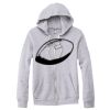 Adult Triblend Full-Zip Fleece Hooded Sweatshirt Thumbnail