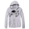 Adult Triblend Full-Zip Fleece Hooded Sweatshirt Thumbnail
