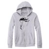 Adult Triblend Full-Zip Fleece Hooded Sweatshirt Thumbnail