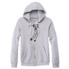 Adult Triblend Full-Zip Fleece Hooded Sweatshirt Thumbnail