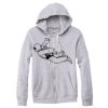 Adult Triblend Full-Zip Fleece Hooded Sweatshirt Thumbnail