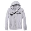 Adult Triblend Full-Zip Fleece Hooded Sweatshirt Thumbnail