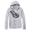 Adult Triblend Full-Zip Fleece Hooded Sweatshirt Thumbnail