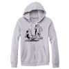 Adult Triblend Full-Zip Fleece Hooded Sweatshirt Thumbnail