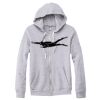 Adult Triblend Full-Zip Fleece Hooded Sweatshirt Thumbnail