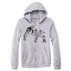 Adult Triblend Full-Zip Fleece Hooded Sweatshirt Thumbnail