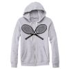 Adult Triblend Full-Zip Fleece Hooded Sweatshirt Thumbnail