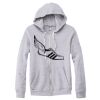 Adult Triblend Full-Zip Fleece Hooded Sweatshirt Thumbnail